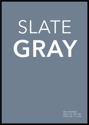 Slate Gray